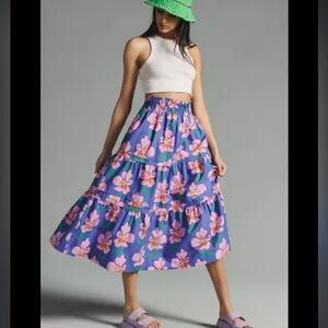 Anthropologie somerset maxi skirt